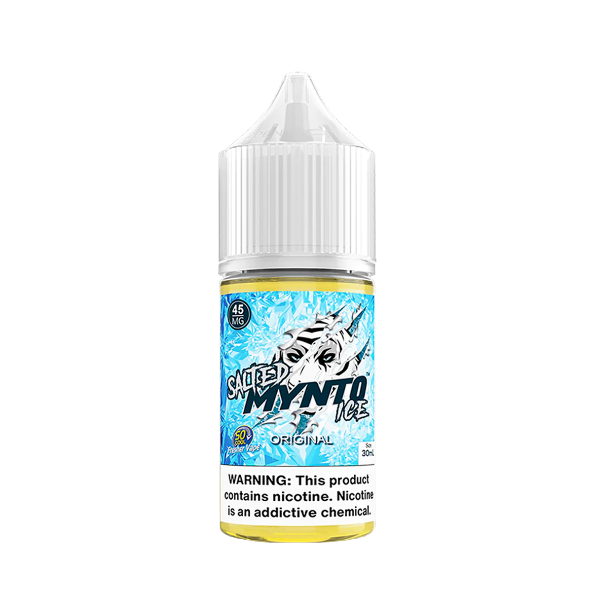 Suorin Mynto Ice Salt Nicotine Vape Juice 45 Mg 30 Ml Original Ice