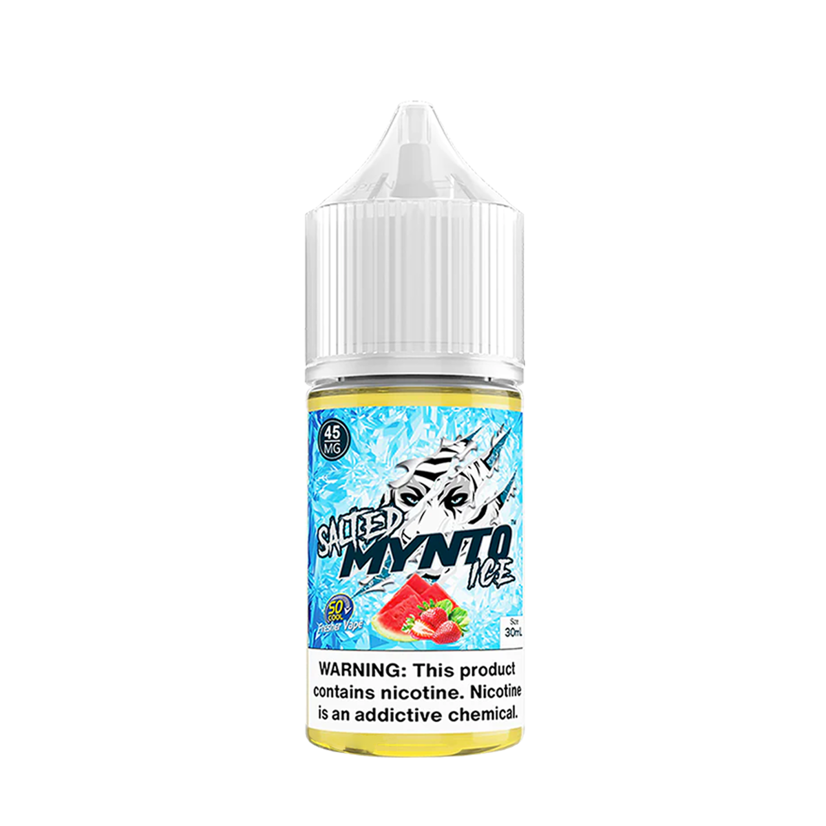 Suorin Mynto Ice Salt Nicotine Vape Juice 45 Mg 30 Ml Water Berry Ice