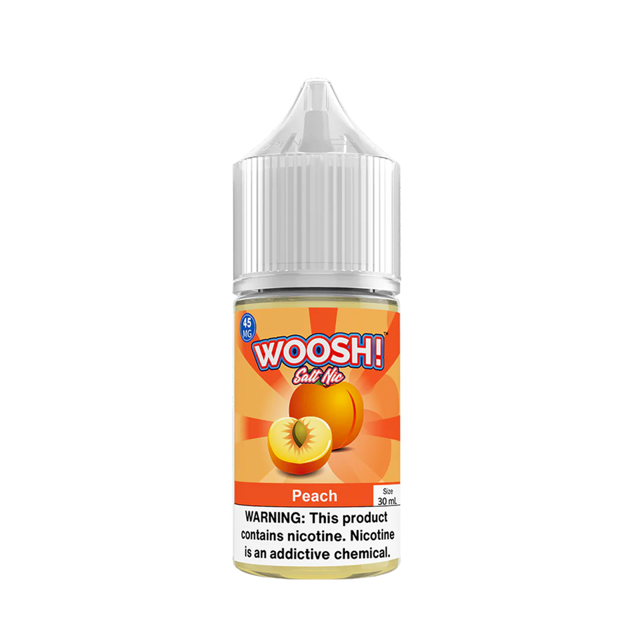 Suorin Woosh Salt Nicontine Vape Juice 45 Mg Peach 