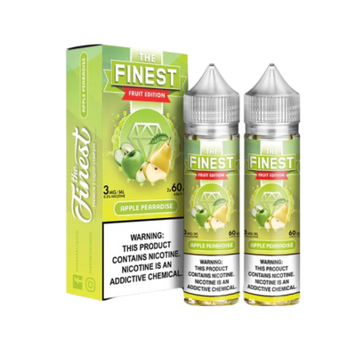 Finest Fruit Edition Freebase Vape Juice 0 Mg Apple Pearadise 