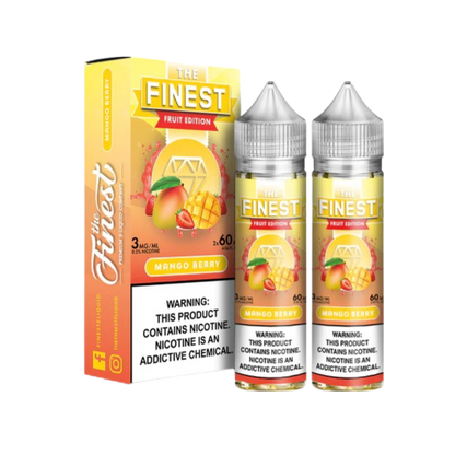 Finest Fruit Edition Freebase Vape Juice 0 Mg 2x60 Ml Mango Berry