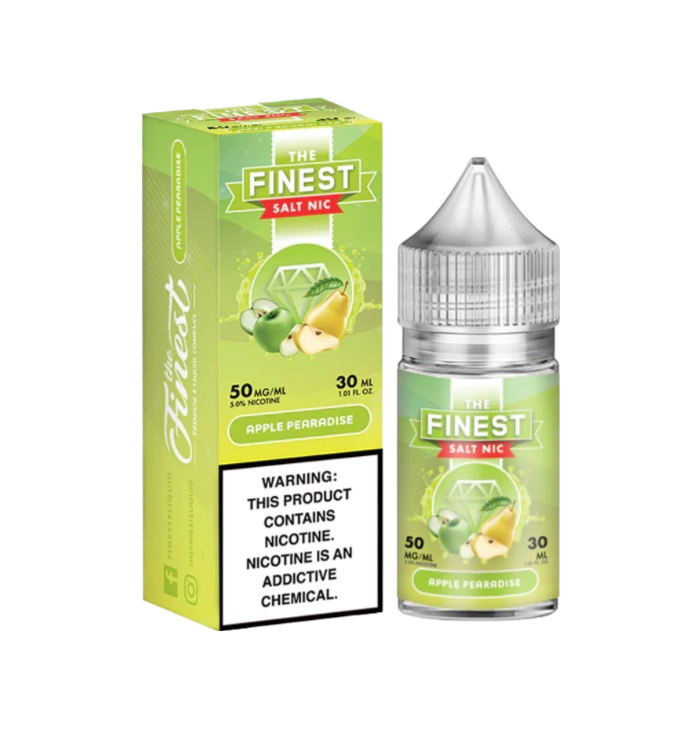 Finest Fruit Edition Salt Nic Vape Juice 30 Mg Apple Pearadise 