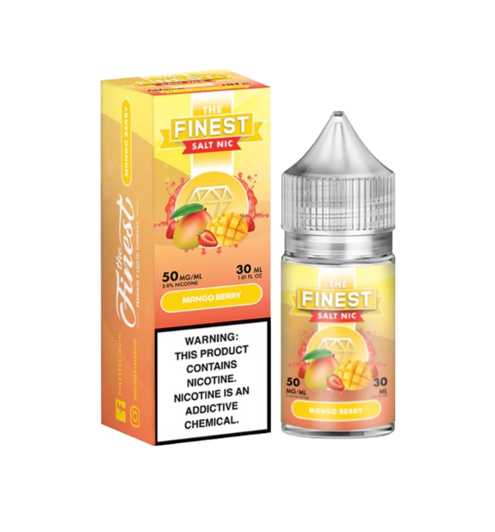 Finest Fruit Edition Salt Nic Vape Juice 30 Mg Mango Berry 