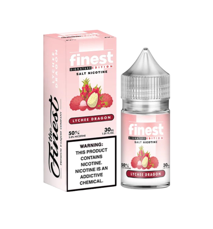 Finest Signature Edition Salt Nic Vape Juice 30 Mg Lychee Dragon 