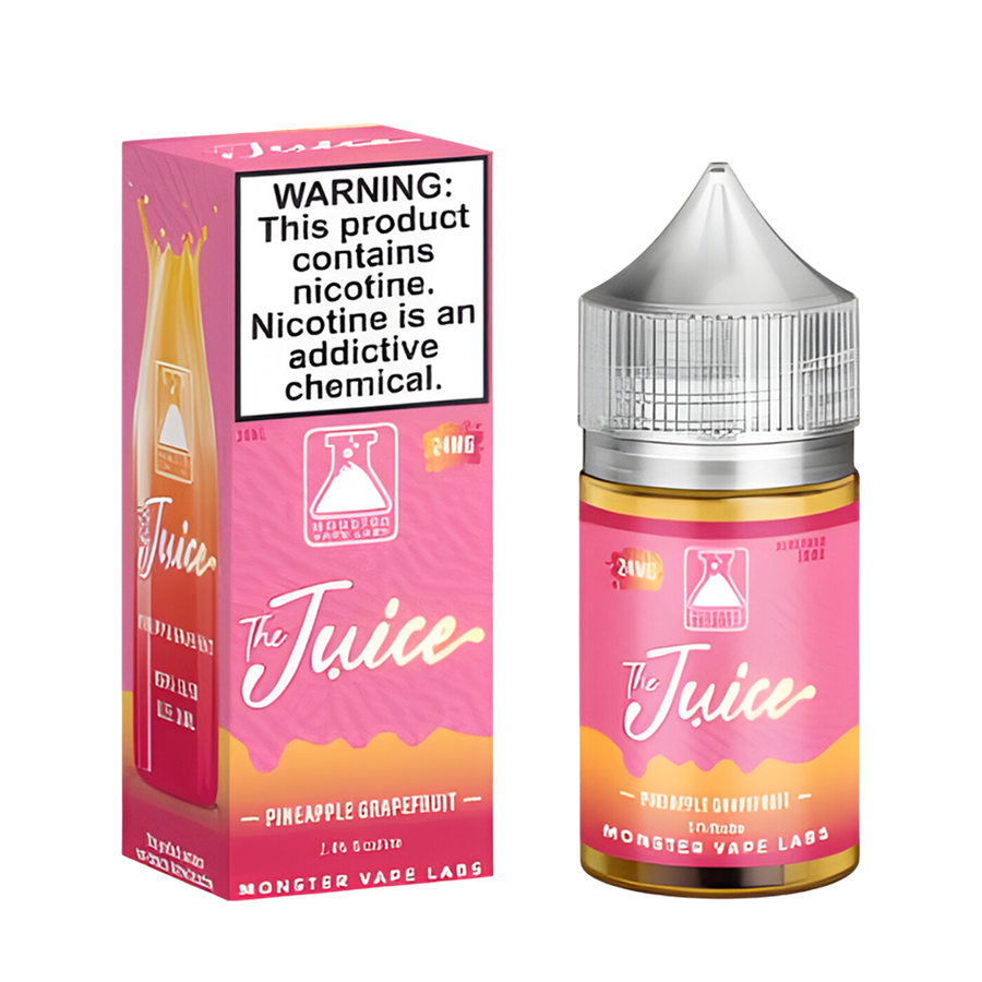 The Juice Monster Salt Nicotine Vape Juice 24 Mg Pineapple Grapefruit 