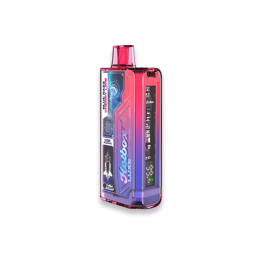 The Puff Brands HotBox Luxe 12K Disposable Vape Blue Razz Cherry Lime  