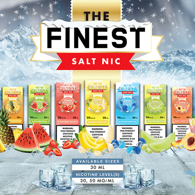 Finest Creme De La Creme Salt Nic Vape Juice