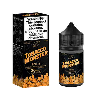 Tobacco Monster Salt Nicotine Vape Juice 20 Mg Bold Tobacco 