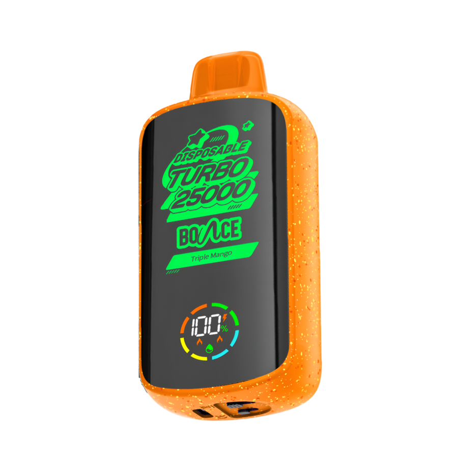 Bounce Turbo 25K Disposable Vape Triple Mango  