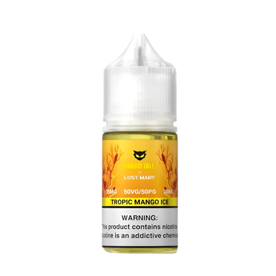 Lost Mary X Urban Tale Salt Nicotine Vape Juice 50 Mg Tropic Mango Ice