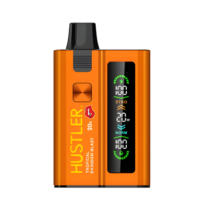 Hustler Kiss 20K Disposable Vape Tropical Rainbow Blast  