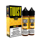 Twist Freebase Vape Juice 0 Mg Banana Amber (Banana Oatmeal Cookie) 