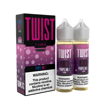 Twist Freebase Vape Juice 0 Mg Purple No.1 (Berry Medley Lemonade) 