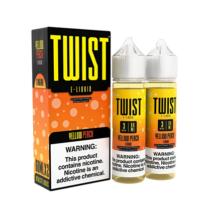 Twist Freebase Vape Juice 0 Mg Yellow Peach (Banana Oatmeal Cookie) 