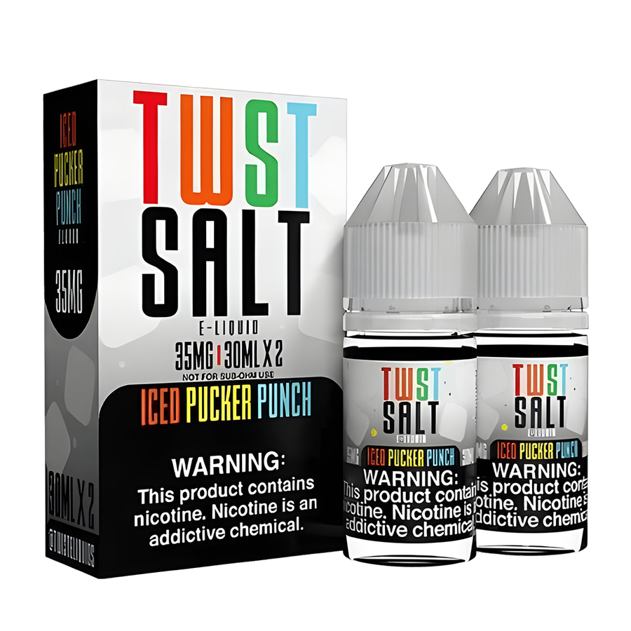 Twist Salt Nicotine Vape Juice 35 Mg Iced Pucker Punch 