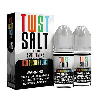 Twist Salt Nicotine Vape Juice 50 Mg Iced Pucker Punch 