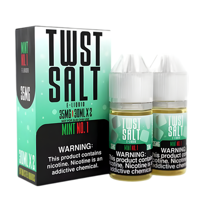 Twist Salt Nicotine Vape Juice 35 Mg Mint No.1 