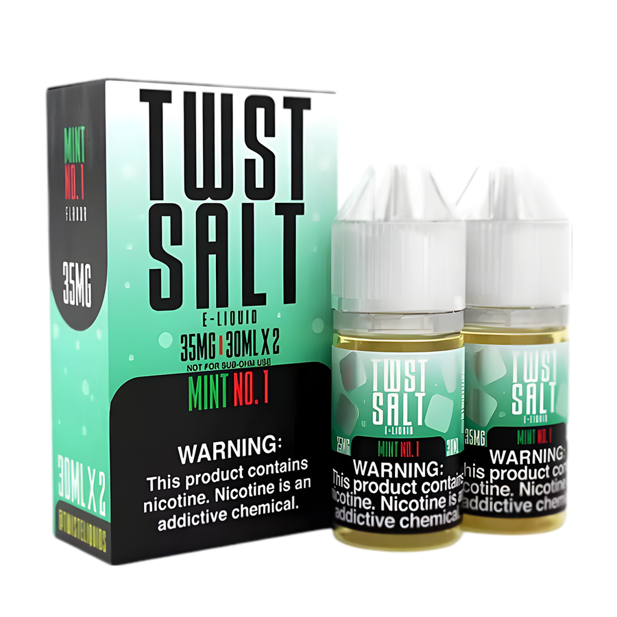 Twist Salt Nicotine Vape Juice 35 Mg Mint No.1 