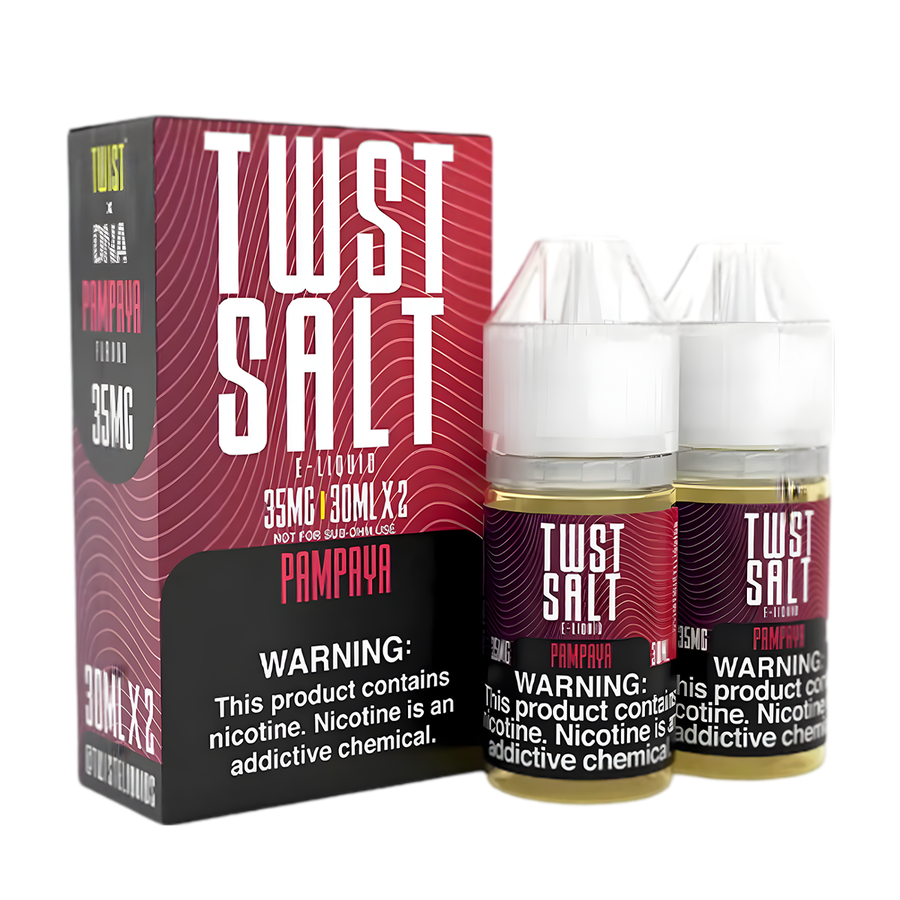 Twist Salt Nicotine Vape Juice 35 Mg Pampaya 