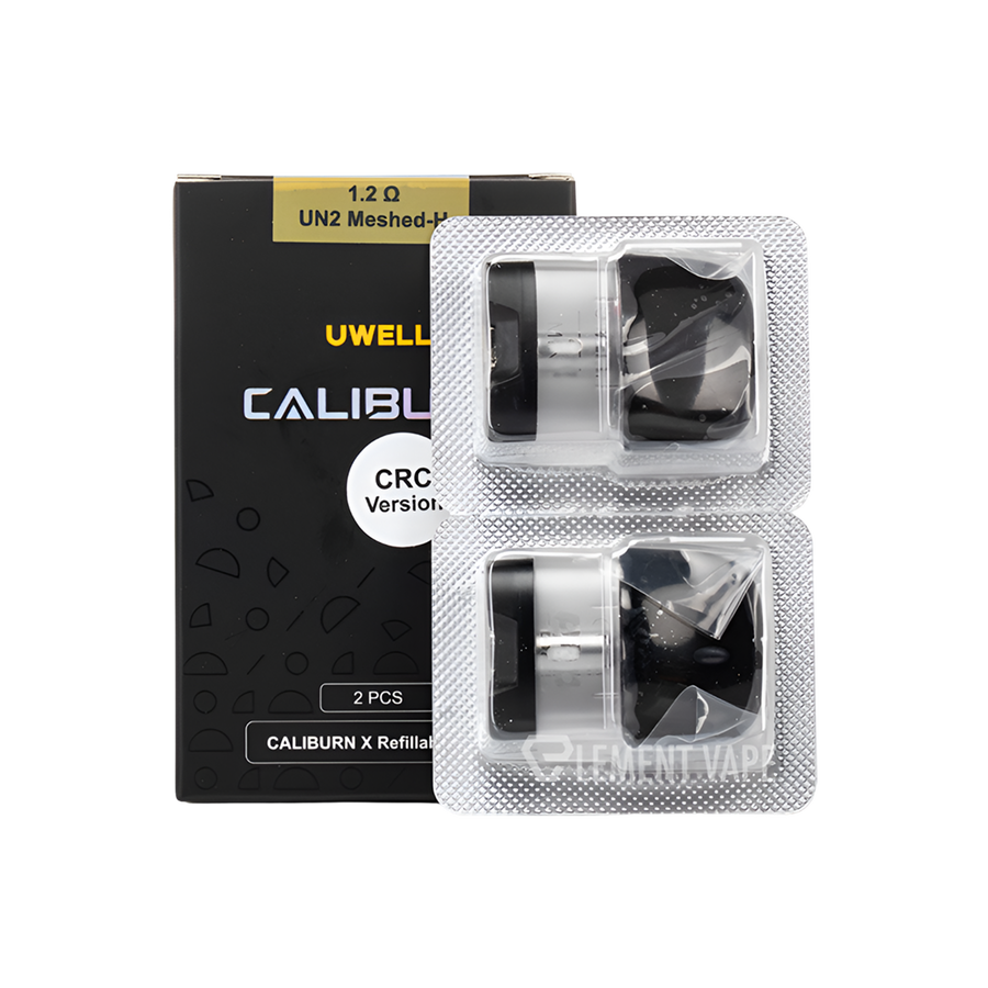 Uwell Caliburn X Replacement Pod Cartridge FeCrAl UN2 Meshed-H Coil - 1.2 Ω  