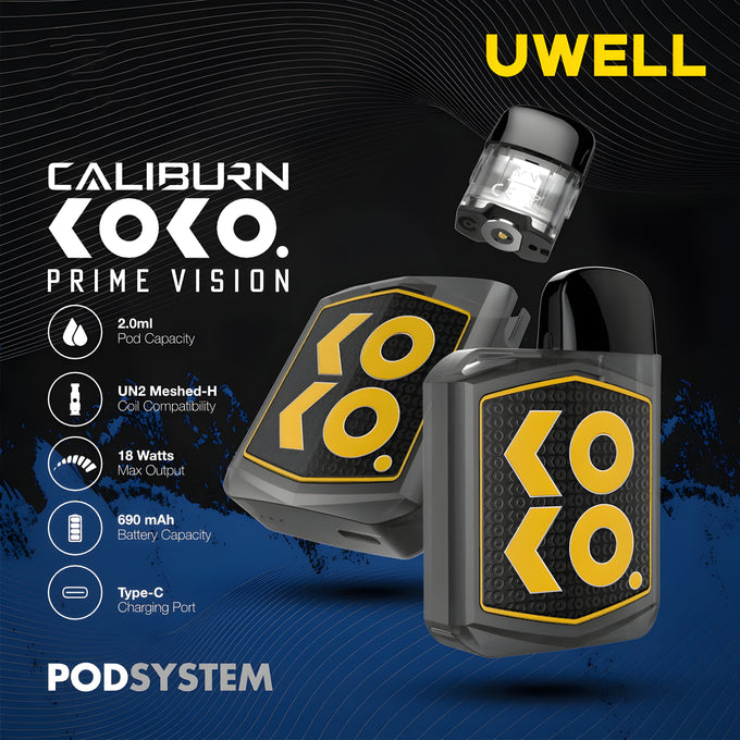 Uwell Caliburn Koko Prime Magnetic Panels