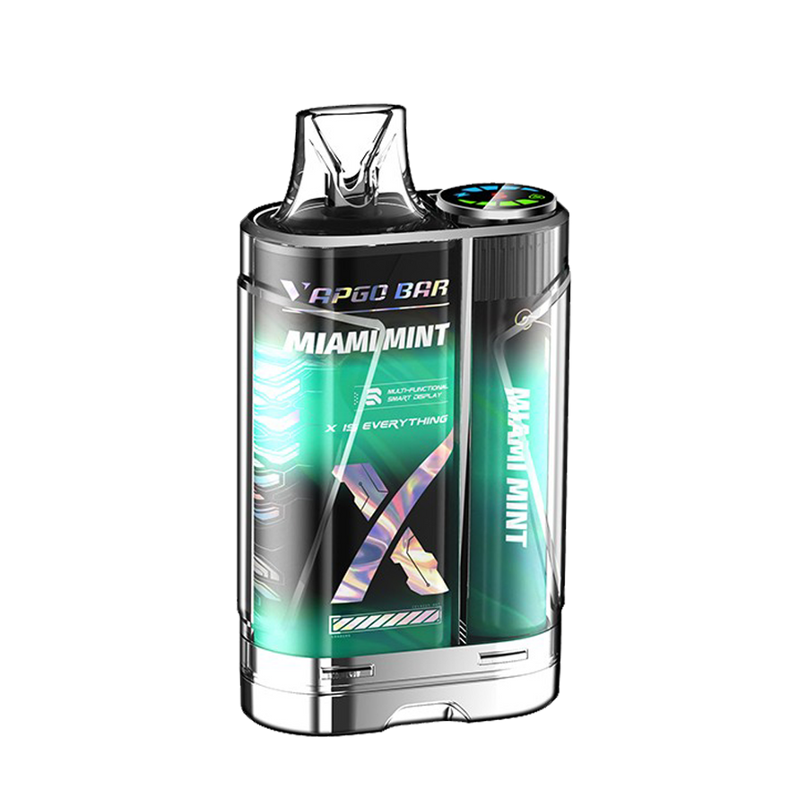 Vapgo Bar X 12K Disposable Vape Miami Mint  