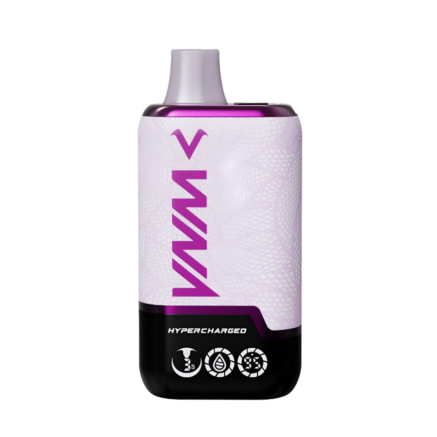 VNM Hypercharged VM25K Disposable Vape Grape Ice  