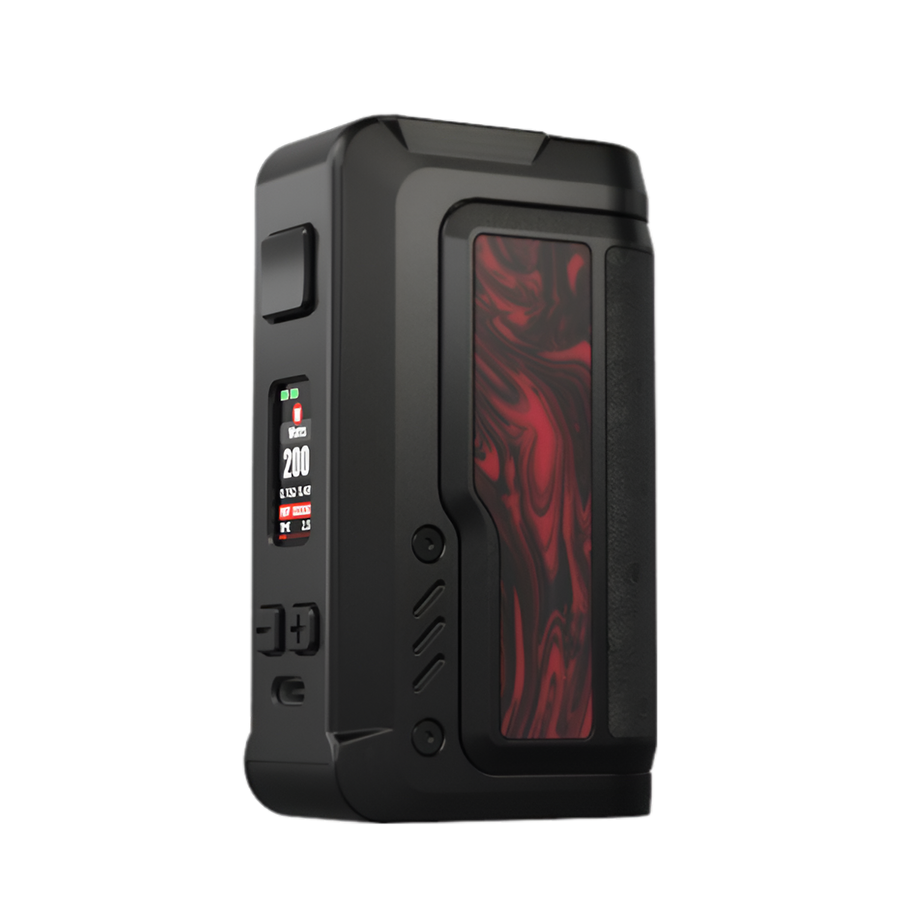 Vandy Vape Gaur-21 Box-Mod Kit Flame Red Resin  