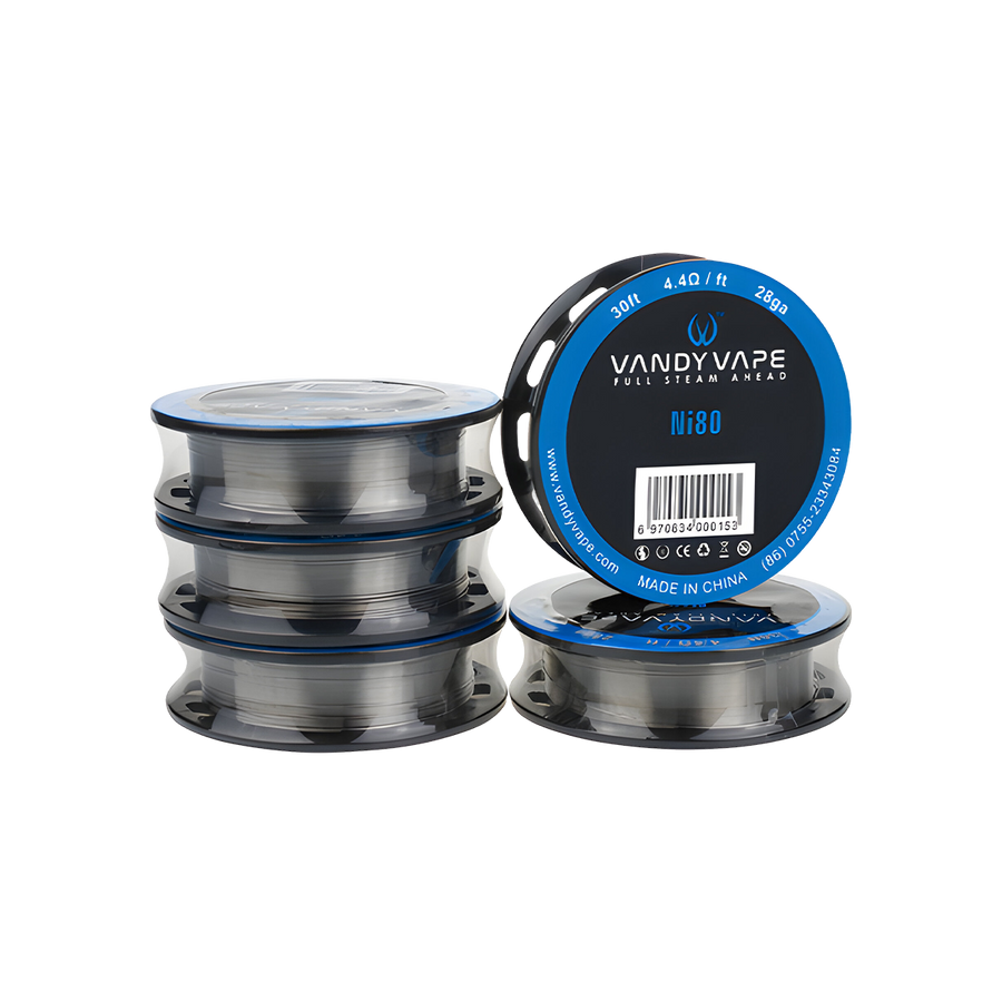 VANDY VAPE WIRE SERIES PREBUILT REPLACEMENT COILS Ni80 wire  