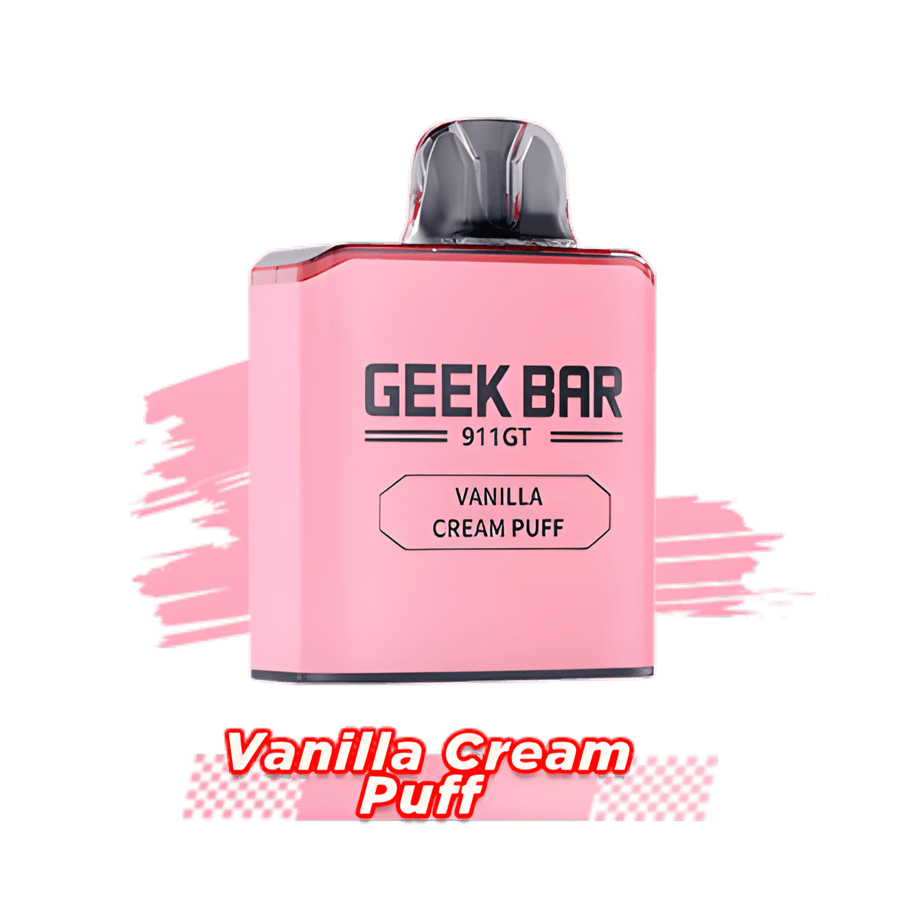 Geek Bar 911 GT Pod Cartridge Vanilla Cream Puff  