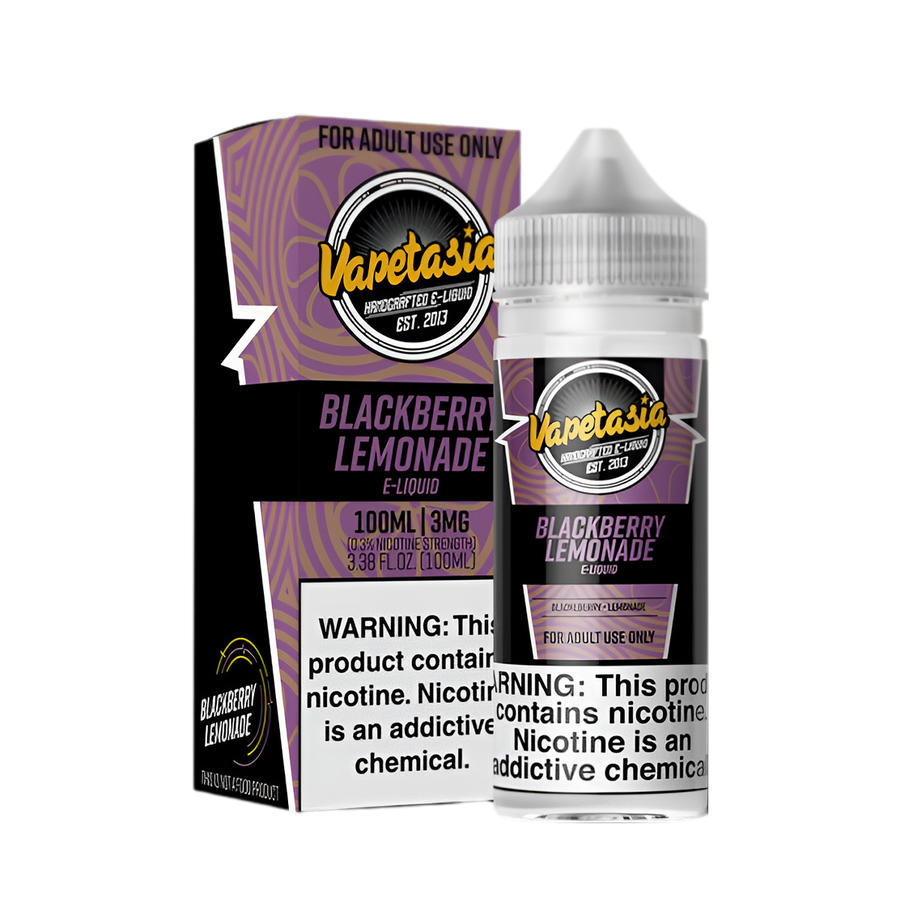 VapeTasia Freebase Vape Juice 100 Ml 0 Mg Blackberry Lemonade