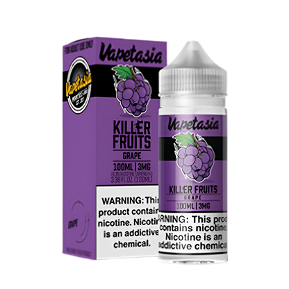 VapeTasia Killer Fruits Freebase Vape Juice 0 Mg 100 Ml Grape