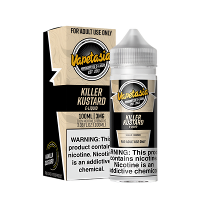 VapeTasia Killer Kustard Freebase Vape Juice   