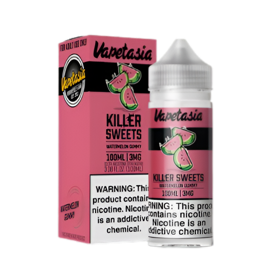 VapeTasia Killer Sweets Freebase Vape Juice 0 Mg 100 Ml Watermelon Gummy