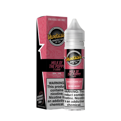 VapeTasia Freebase Vape Juice 60 Ml 0 Mg Milk Of The Poppy