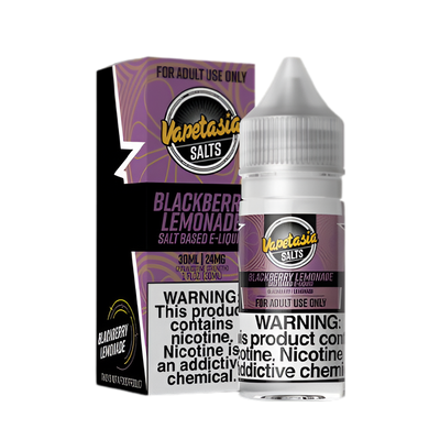 VapeTasia Salt Nicotine Vape Juice 24 Mg Blackberry Lemonade 