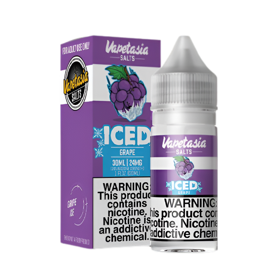 VapeTasia Iced Salt Nicotine Vape Juice 24 Mg 30 Ml Milk Of The Poppy Iced