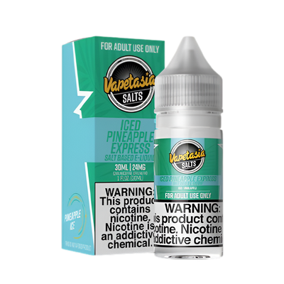 VapeTasia Iced Salt Nicotine Vape Juice 24 Mg Royalty Two Iced 