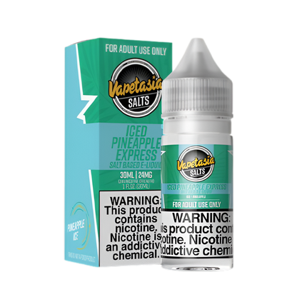 VapeTasia Iced Salt Nicotine Vape Juice 24 Mg Royalty Two Iced 