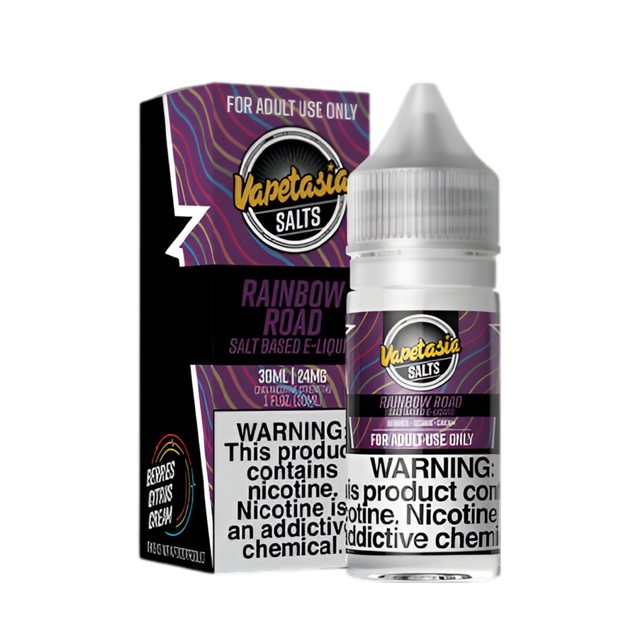 VapeTasia Salt Nicotine Vape Juice 24 Mg Rainbow Road 