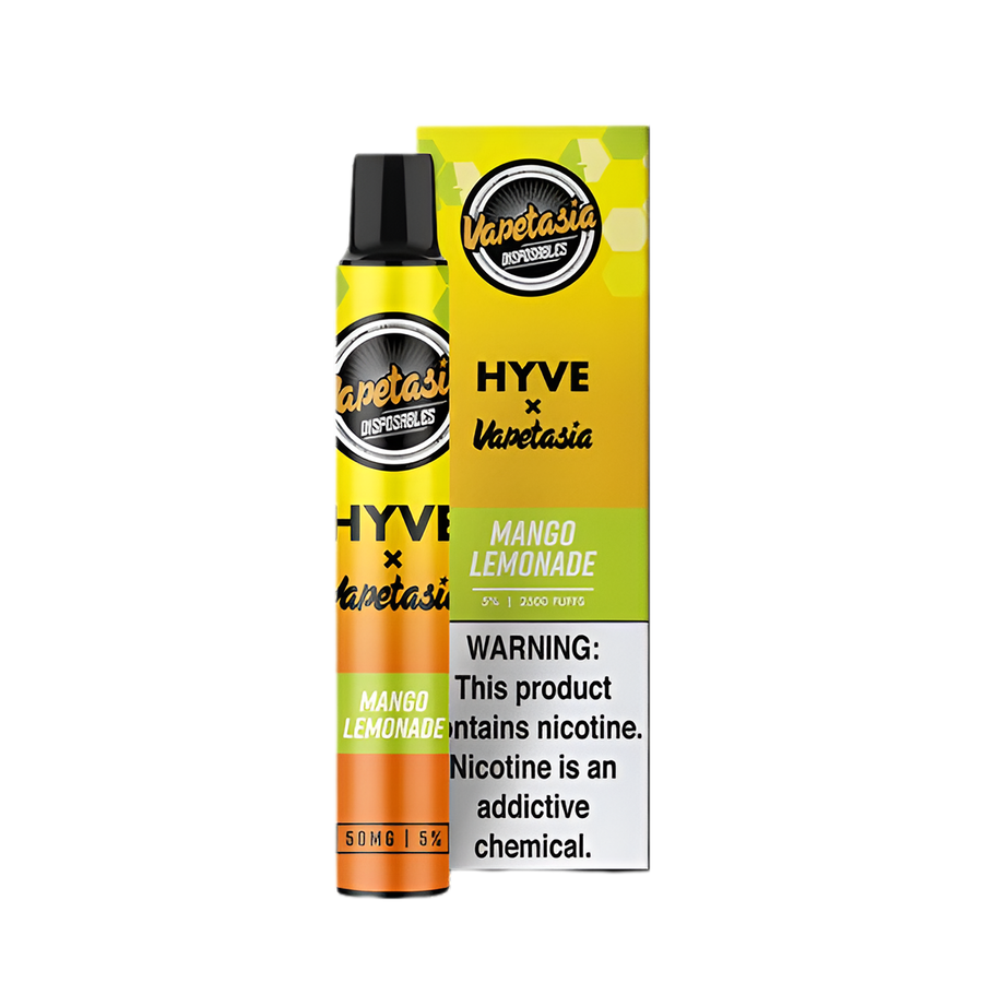 VapeTasia ☓ Hyve 2500 Disposable Vape Mango Lemonade  