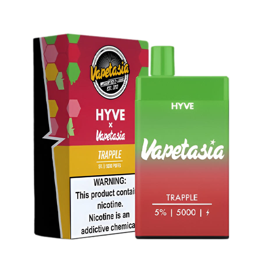 VapeTasia ☓ Hyve 5000 Disposable Vape Trapple  