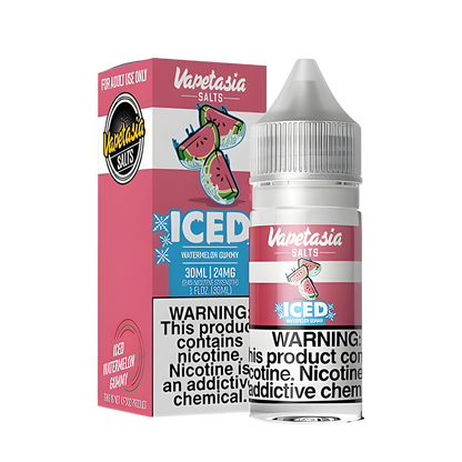 Vapetasia Killer Sweets Iced Salt Nicotine Vape Juice 24 Mg 30 Ml Iced Watermelon Gummy