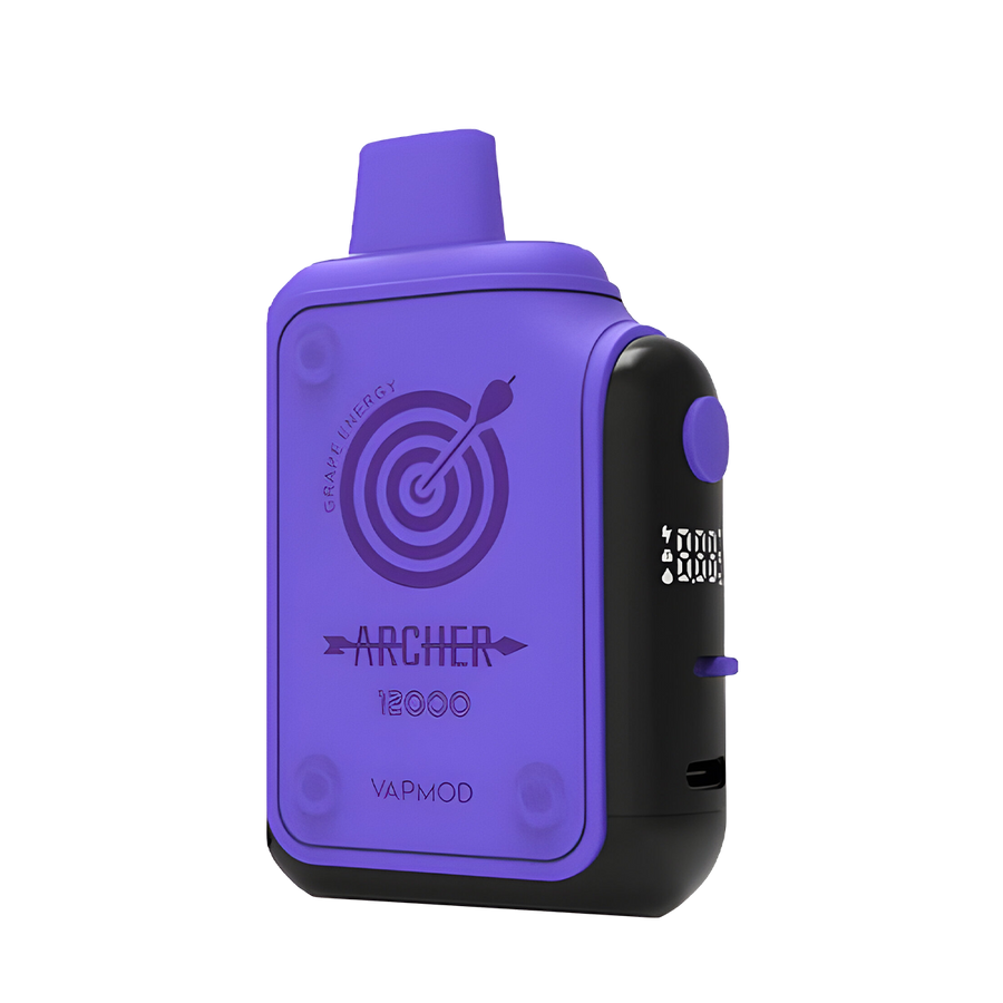 Vapmod Archer 12000 Disposable Vape Grape Energy  