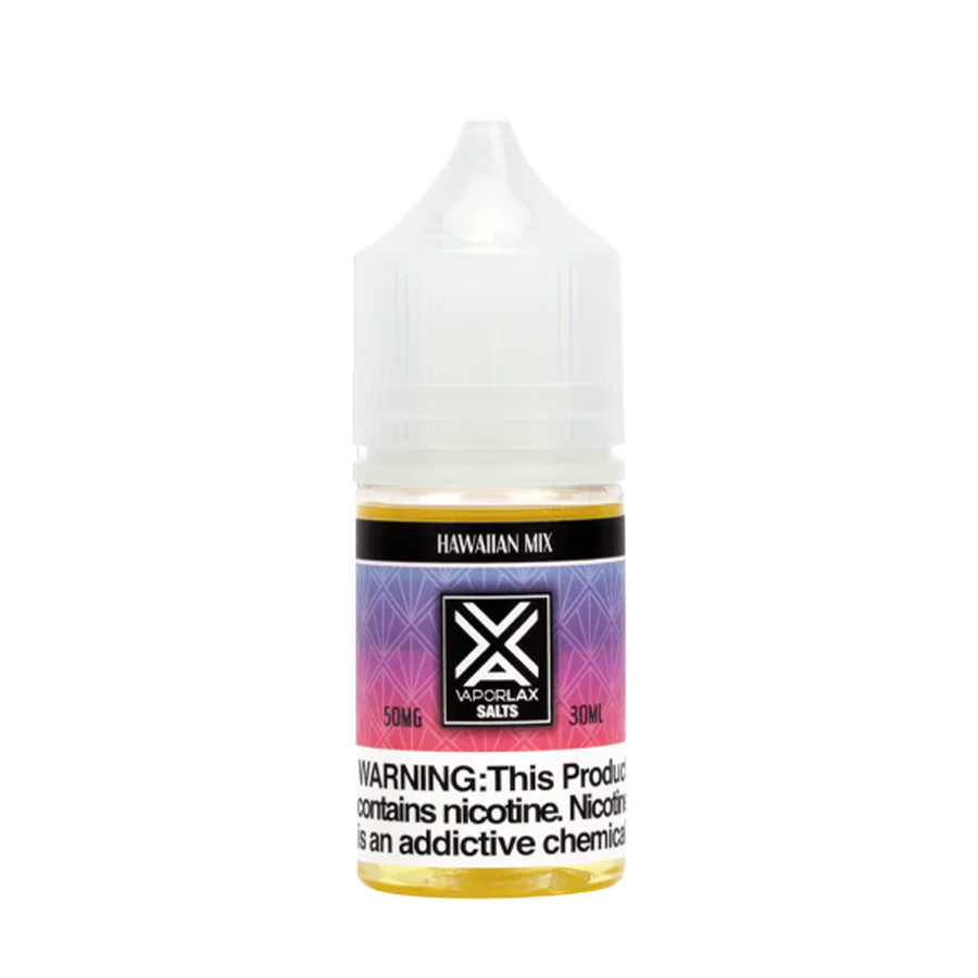 Vaporlax Salt Nicotine Vape Juice 50 Mg 30 Ml Hawaiian Mix