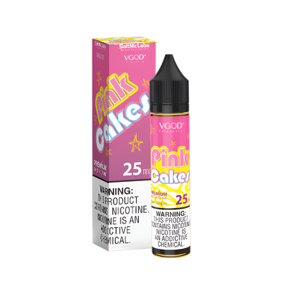 VGOD Desert Line Salt Nicotine Vape Juice 25 Mg Pink Cakes 