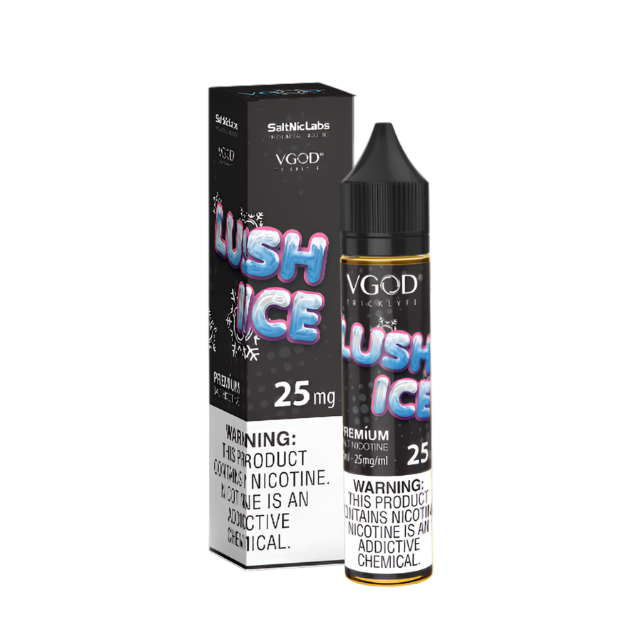 VGOD Lush Line Salt Nicotine Vape Juice 25 Mg Lush Ice 