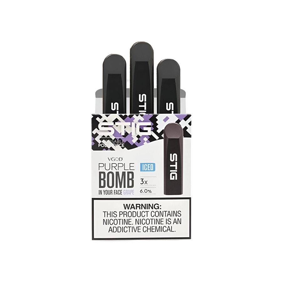 VGOD STIG POD DISPOSABLE Vape Purple Bomb  