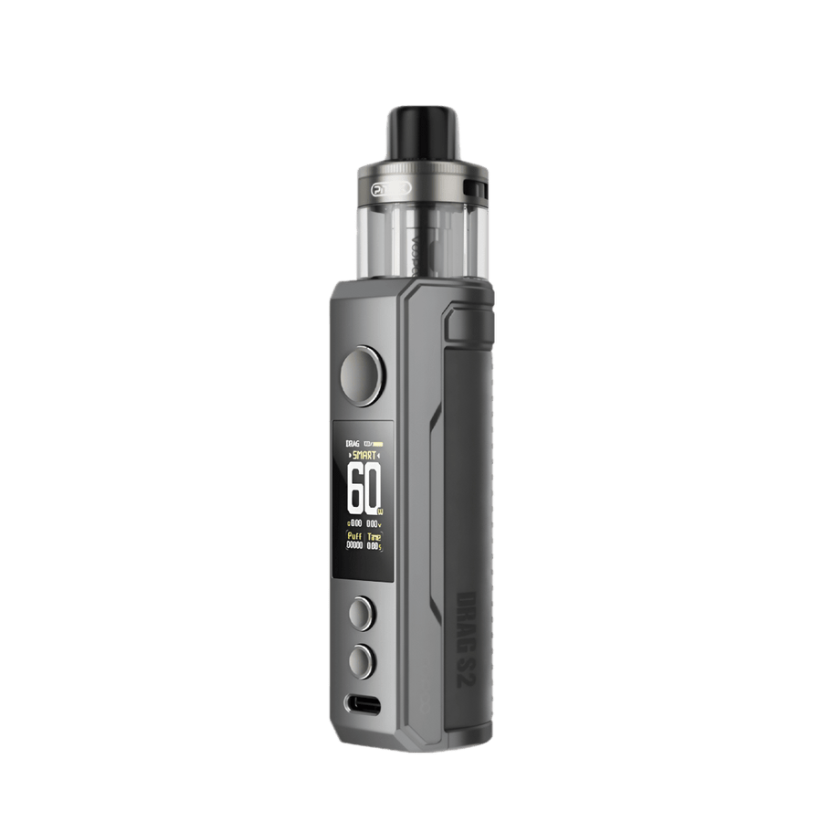 Voopoo Drag S2 Pod-Mod Kit Gray Metal  