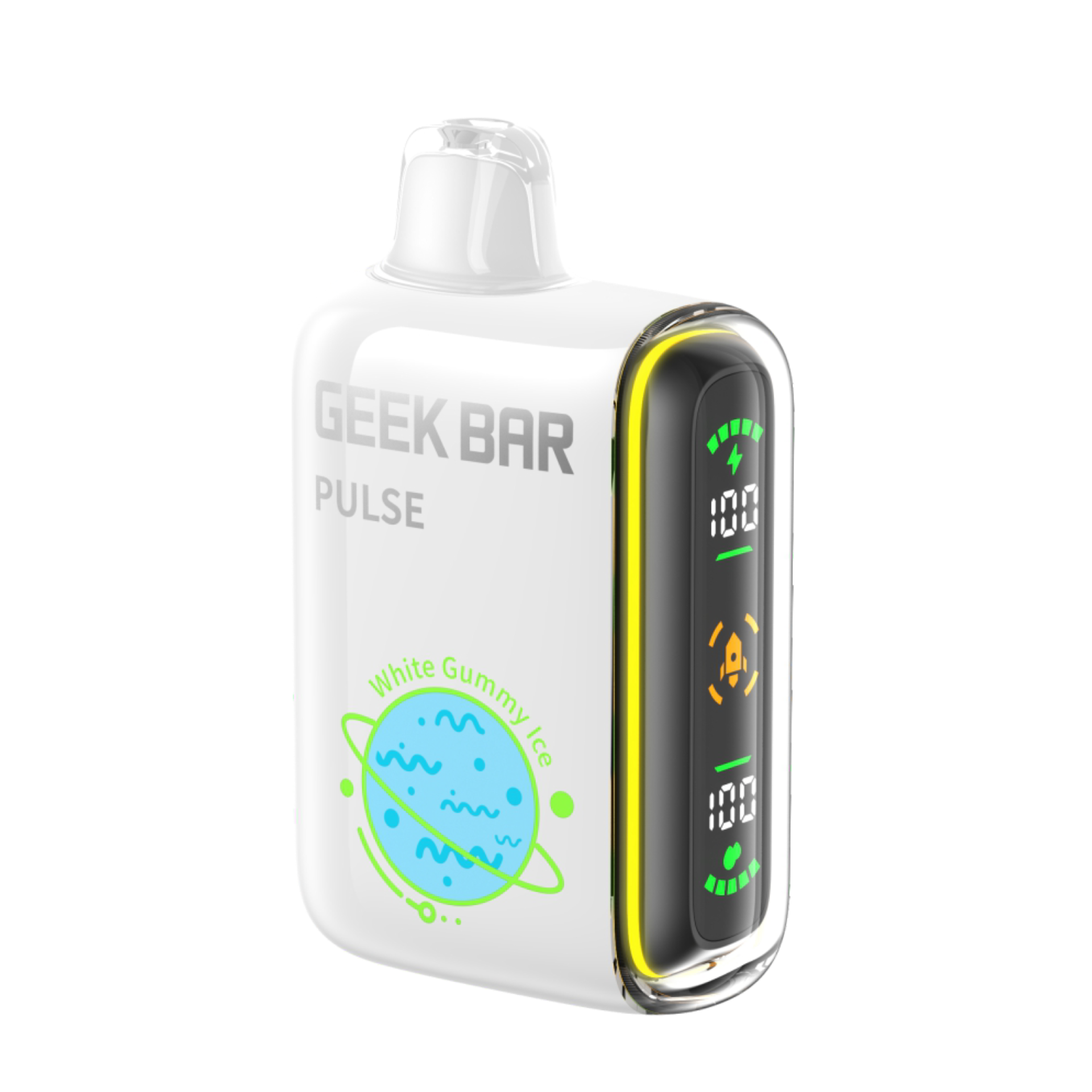 Geek Bar Pulse 15K Disposable Vape - White Gummy Ice